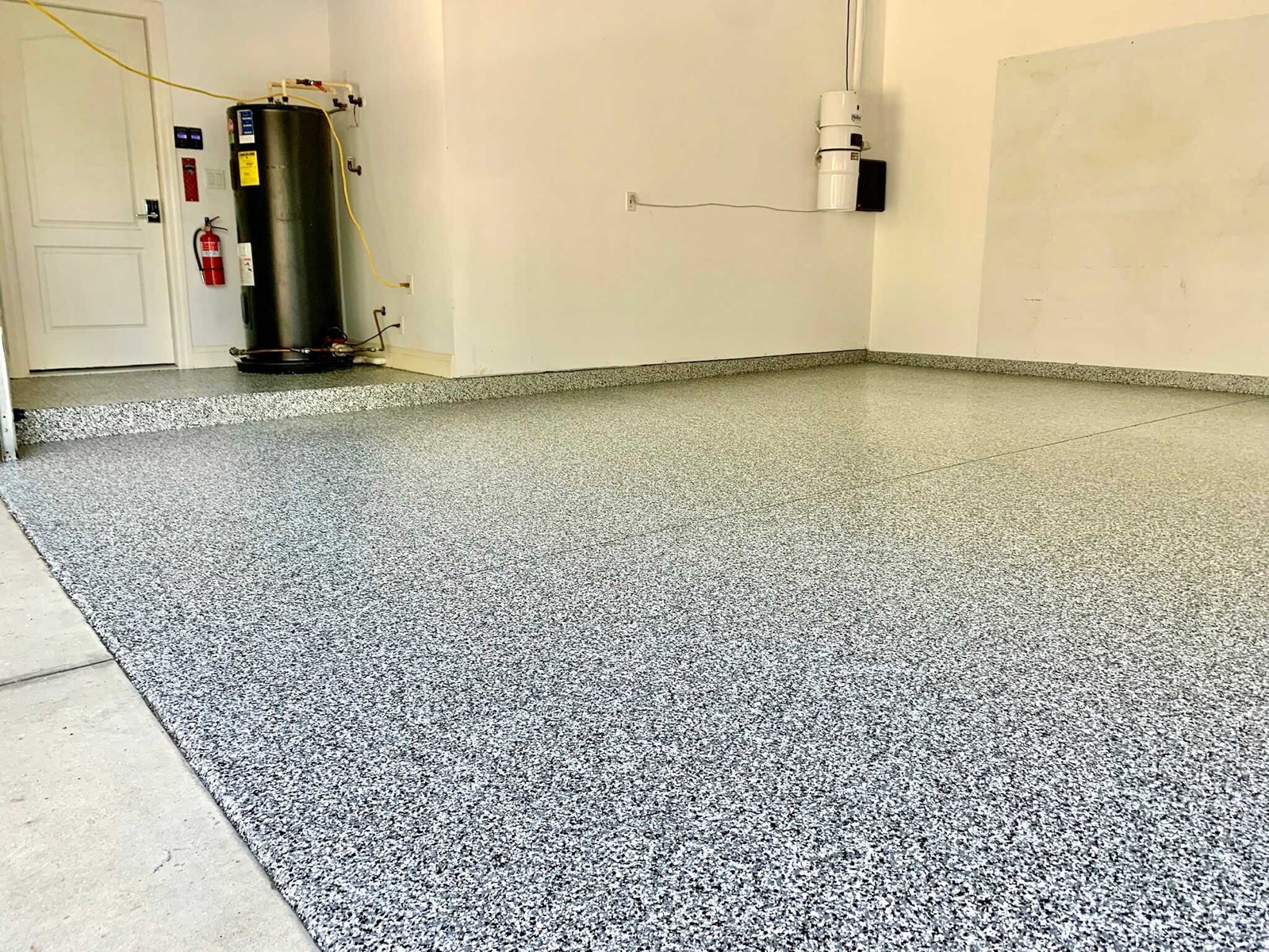 Patio concrete coating